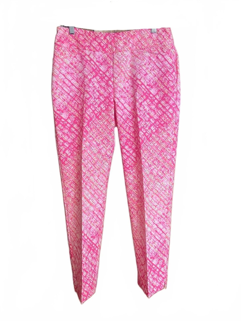 IBKUL Liz pink coral golf ankle pants 10